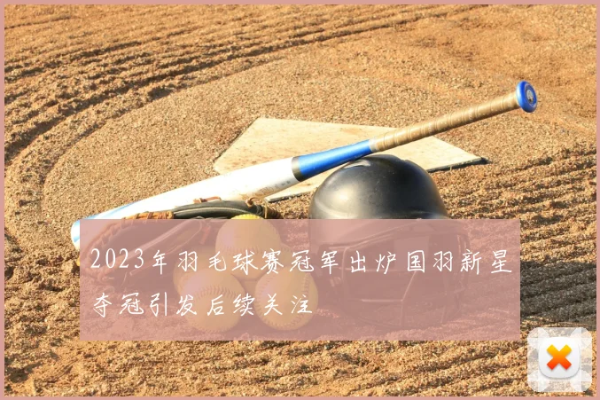 2023年羽毛球赛冠军出炉国羽新星夺冠引发后续关注
